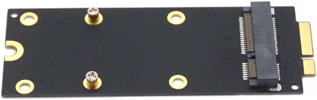 Alt view image 2 of 7 - Weastlinks mSATA SSD to 17+7pin SSD Convertor connector Adapter Card for 2012 Macbook Pro Retina iMac A1425 A1398 MC975 MC976 ME662 ME664