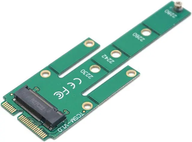 Main image of Weastlinks MSATA To NGFF Adapter Card Motherboard Sata To M.2 NGFF MSSD Converter
