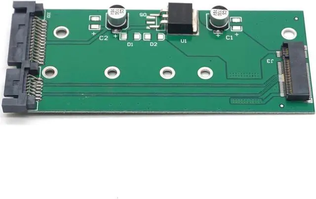 Alt view image 4 of 9 - Weastlinks USB 3.0 to SATA Hard Disk to M.2 NGFF PCI-E PCI Express 2 Lane SSD Adapter Card Converter Power Charger Adapter Cable