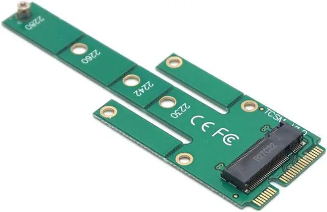 Alt view image 7 of 7 - Weastlinks MSATA To NGFF Adapter Card Motherboard Sata To M.2 NGFF MSSD Converter