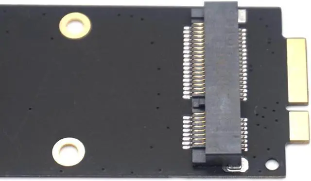 Alt view image 4 of 7 - Weastlinks mSATA SSD to 17+7pin SSD Convertor connector Adapter Card for 2012 Macbook Pro Retina iMac A1425 A1398 MC975 MC976 ME662 ME664