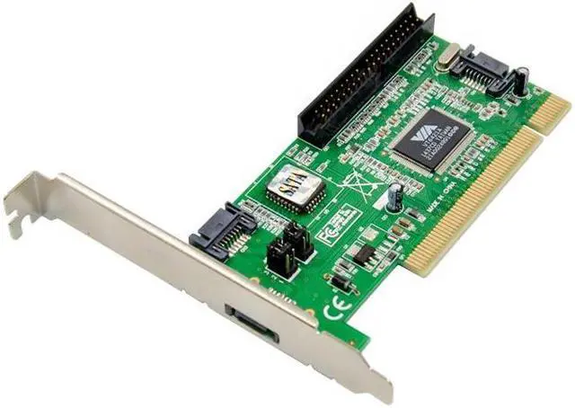 Main image of Weastlinks PCI to 2 Port SATA + PATA RAID+Esata Controller card VIA VT6421A Chipset