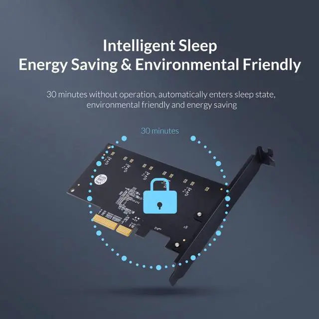 Alt view image 4 of 7 - Weastlinks PCI-E to 5-Port SATA3.0 Expansion Card PCI-E X4 Slot Support 6Gbps PCI-E to SATA Adapter