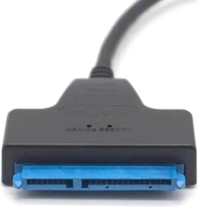 Alt view image 4 of 7 - Weastlinks USB 3.0 to Sata adapter converter cable 22pin sataIII to USB3,0 adapters for 2.5" sata HDD SSD USB3.0 Converter