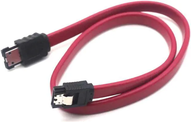 Alt view image 2 of 7 - Weastlinks 2PCS eSATA to SATA Cable Serial ATA External SATA Cable Adapter 7 Pin Male Convertidor Adaptor Cable Shielded Cable 0.5M(1.6ft)