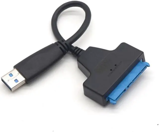 Alt view image 2 of 7 - Weastlinks USB 3.0 to Sata adapter converter cable 22pin sataIII to USB3,0 adapters for 2.5" sata HDD SSD USB3.0 Converter