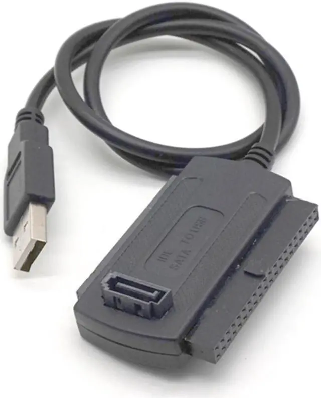 Alt view image 2 of 7 - Weastlinks USB IDE SATA adapter USB 2.0 to IDE SATA Converter Adapter Cable for 2.5 3.5 Hard Drive Disk HDD