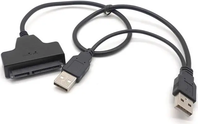Alt view image 5 of 7 - Weastlinks USB 2.0 480Mbps SATA 7+15Pin To USB 2.0 Adapter Cable For 2.5 HDD Laptop Hard Disk Driver