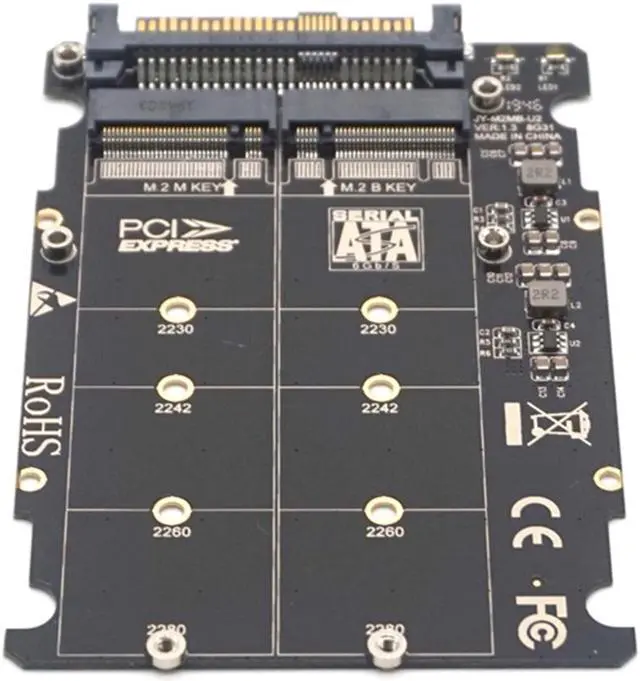 Alt view image 4 of 7 - Weastlinks U2 PCI-Express 3.0 4x X16 to U2 SFF-8639 Adapter NVMe PCIe SSD PCI-e to U.2 Card M.2 NGFF 2.5 SSD TO PCI-E X16