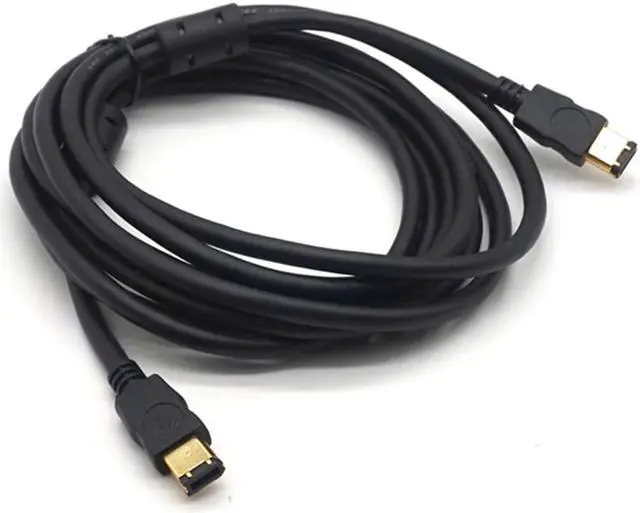 Alt view image 5 of 9 - Weastlinks IEEE 1394A Data Cable IEEE 1394 6P to 6P 6P-6P 6 Pin to 6 Pin Industrial Camera Cable Firewire 400 Mbps