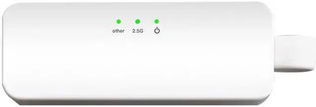 Alt view image 3 of 8 - Weastlinks 2500Mbps 2.5G USB3.0 to RJ45 Ethernet Adapter Network Card LAN Wired Network Card for Mac OS realtek RTL8156B