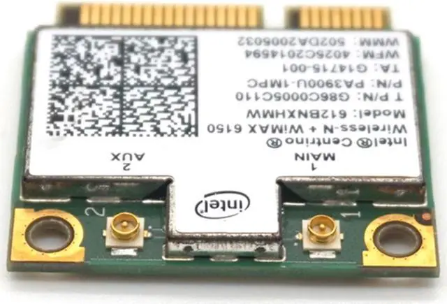 Alt view image 4 of 7 - Weastlinks INTEL 6150BN 612BNXHMW WIFI+WIMAX 300M Mini PCI-e Wireless WLAN Card