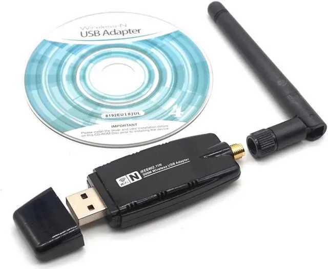Alt view image 6 of 7 - Weastlinks 300Mbps USB Wireless 802.11n/g/b Wi-Fi Adapter Receiver Network Card 5dbi Antenna wifi Ethernet Dongle Lan network card