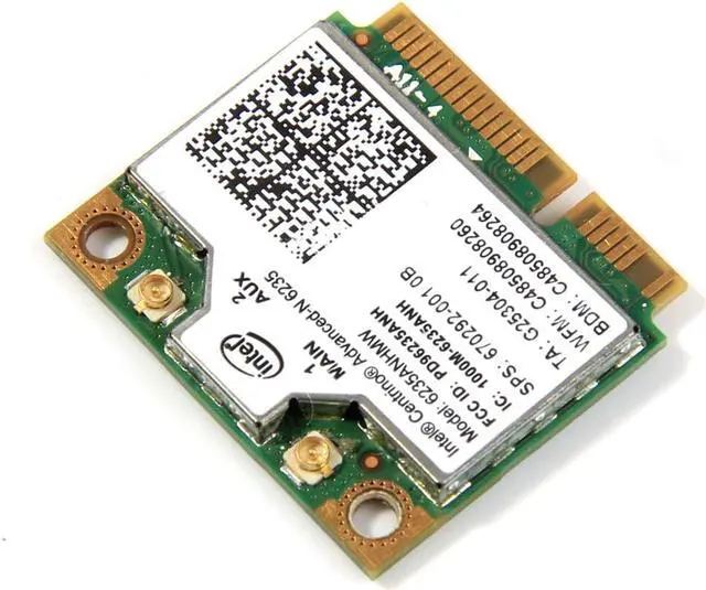 Alt view image 3 of 5 - Weastlinks Dual Band 2.4G&5G 600Mbps Wireless Bluetooth 4.0 For Intel Centrino Advanced-N 6235 6235ANHMW Half Mini PCI-E Wifi Card 802.11agn