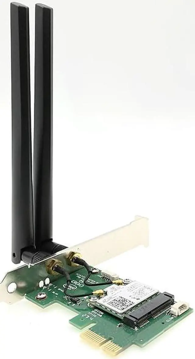 Alt view image 5 of 7 - Weastlinks Dual Band 2.4G 5G For Intel 7260AC 7260HMWDTX1.X PCi Express pcie Wireless Desktop WiFi Adapter Bluetooth 4.0 Wlan Network Card