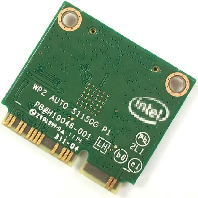 Alt view image 2 of 2 - Weastlinks Dual Band Wireless-AC Intel 7260 7260HMW 7260AC 2.4G/5Ghz 802.11ac MINI PCI-E 2x2 WiFi Card Wi-Fi + Bluetooth 4.0 Wlan Adapter