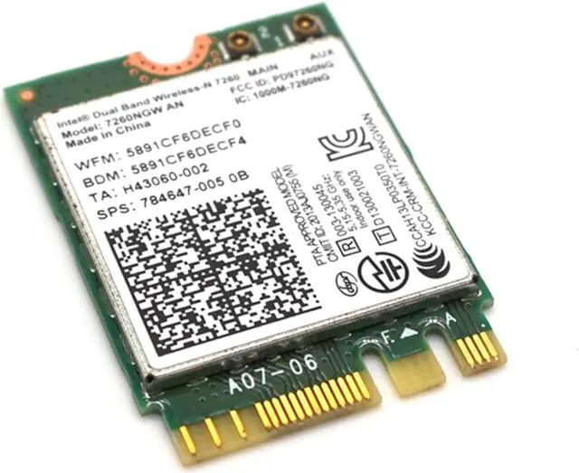 Alt view image 2 of 9 - Weastlinks Dual band 300Mbps Wireless Adapter For Intel Wireless-N 7260 7260NGW AN Wifi + Bluetooth 4.0 802.11n 2.4G/5Ghz Wlan Network card