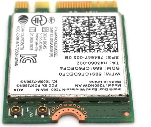 Alt view image 3 of 9 - Weastlinks Dual band 300Mbps Wireless Adapter For Intel Wireless-N 7260 7260NGW AN Wifi + Bluetooth 4.0 802.11n 2.4G/5Ghz Wlan Network card