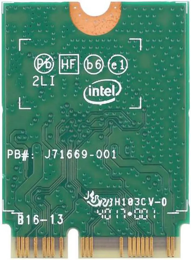 Alt view image 2 of 7 - Weastlinks Dual Band 433Mbps Wireless For Intel AC 9462 9462NGW NGFF Key E Wifi Card 9462AC 8020.11ac Bluetooth 5.0 Laptop Windows 10