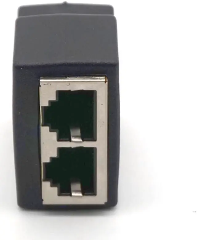 Alt view image 5 of 7 - Weastlinks 2PCS 1 To 2 Ways LAN Ethernet Network Cable RJ45 Female Splitter Connector Adapter Splitter Extender Plug Adapter Connector