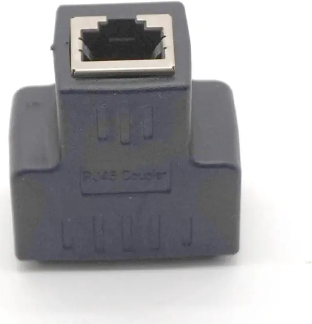 Alt view image 6 of 7 - Weastlinks 2PCS 1 To 2 Ways LAN Ethernet Network Cable RJ45 Female Splitter Connector Adapter Splitter Extender Plug Adapter Connector