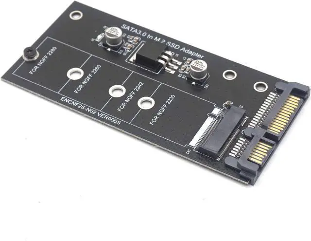 Main image of Weastlinks NGFF M.2 Adapter M2 SATA3 Raiser M.2 to SATA Adapter SSD M2 to SATA Expansion Card B Key Support 30/42/60/80mm