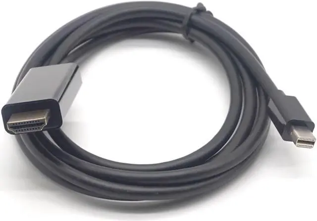 Alt view image 2 of 8 - Weastlinks Thunderbolt Display Mini DP Display Port  to HDMI Cable Male to Male Adapter for Macbook Pro Air Projector Camera TV 1.8m(6 ft)