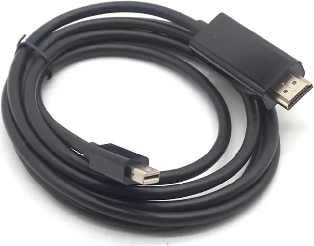 Alt view image 7 of 8 - Weastlinks Thunderbolt Display Mini DP Display Port  to HDMI Cable Male to Male Adapter for Macbook Pro Air Projector Camera TV 1.8m(6 ft)