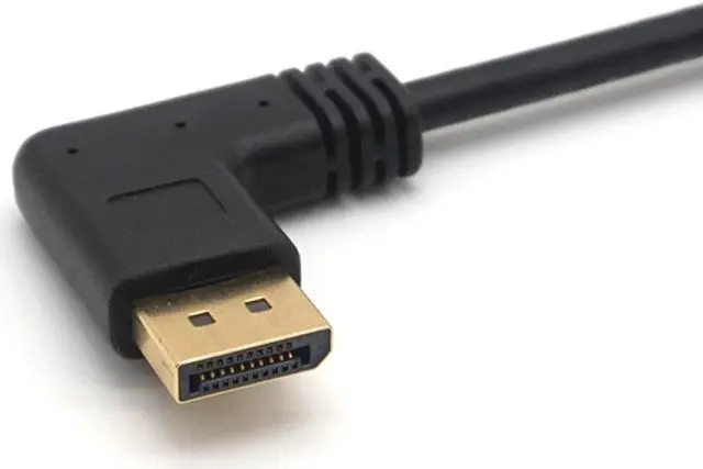 Alt view image 3 of 7 - Weastlinks 4K DP Extension Cable DisplayPort Male to Female Right Left Up Down Angle 90 Degree Extension Cable