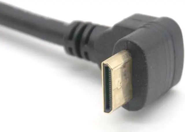 Alt view image 7 of 7 - Weastlinks Right Left Up Down angle 90 Degree Mini HDMI Male to HDMI Female Converter Adapter Cable Converter Adapter HDTV Connector