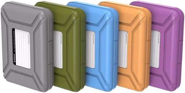 Alt view image 2 of 7 - Weastlinks PHX-35 Simple HDD Protection Box Case Cover for 3.5 Inch Hard Drive Case Waterproof Function Portable Hard Disk Box