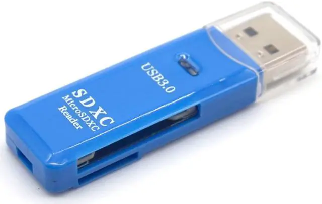 Alt view image 2 of 7 - Weastlinks 2 IN 1 Card Reader USB 3.0 Micro SD TF Card Memory Reader High Speed Multi-card Writer Adapter Flash Drive Laptop