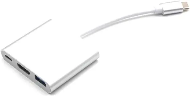 Alt view image 2 of 7 - Weastlinks Type-C To HDMI USB3.0 PD 3 in 1 Cable Converter USB 3.1 Type-C Switch To HDMI 4K Adapter Converter Cable