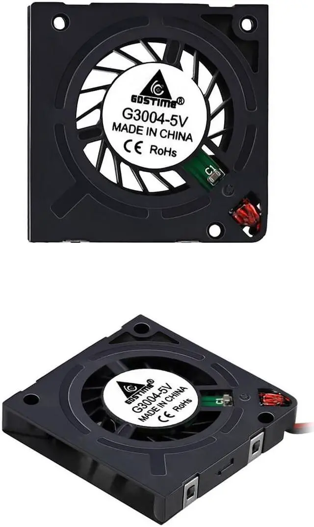 Alt view image 5 of 5 - Weastlinks 3004 Radial Fan 30x30x4mm Miniature Ultra-Thin Blower 5V 30MM Cooler for Projector Panel Motherboard Chips Cooling