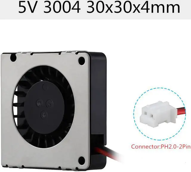 Main image of Weastlinks 3004 Radial Fan 30x30x4mm Miniature Ultra-Thin Blower 5V 30MM Cooler for Projector Panel Motherboard Chips Cooling