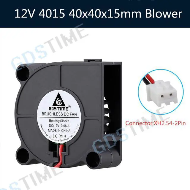 Main image of Weastlinks 4015 DC Blower Fan 5V 12V 24V 40x40x15mm Miniature Ultra-Thin Brushless Blower Fan 40MM Cooler Cooling Fan Blower Fan