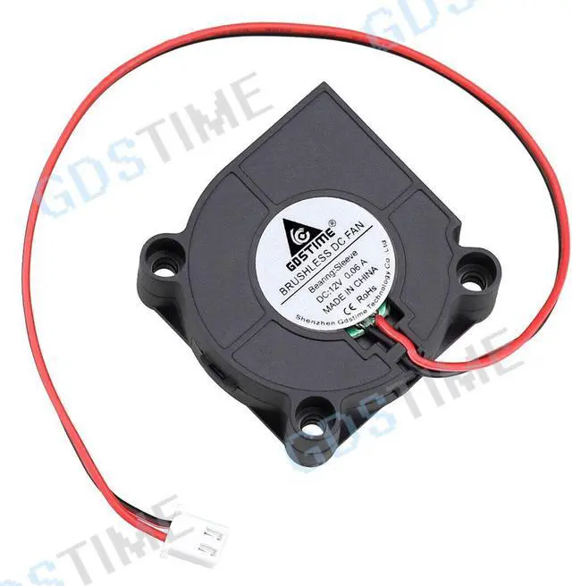 Alt view image 2 of 5 - Weastlinks 4015 DC Blower Fan 5V 12V 24V 40x40x15mm Miniature Ultra-Thin Brushless Blower Fan 40MM Cooler Cooling Fan Blower Fan