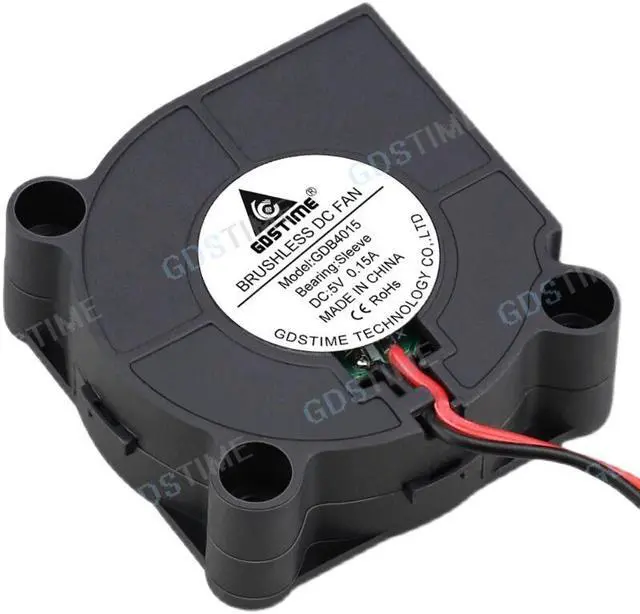 Alt view image 4 of 4 - Weastlinks 4015 DC Blower Fan 5V 12V 24V 40x40x15mm Miniature Ultra-Thin Brushless Blower Fan 40MM Cooler Cooling Fan Blower Fan
