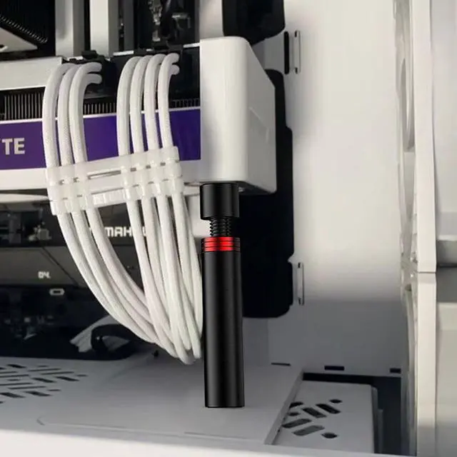 Alt view image 6 of 7 - Weastlinks VC-16 Graphics Card Support Bracket Magnetic Protection Graphics Card Bracket Telescopic Anti Slip for ATX / M-ATX / ITX