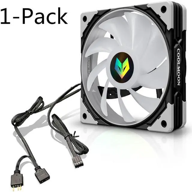 Alt view image 2 of 7 - Weastlinks AS1 12cm CPU Cooling Fan 120mm RGB Ventilador Cooler Adjust Speed LED For Computer PC Case Chassis DIY Adjust Cooler Fans