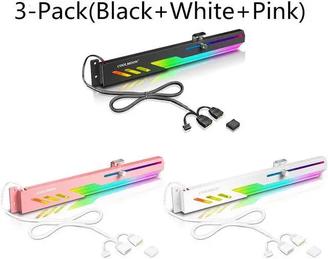 Main image of Weastlinks GT8 Graphics Card Bracket 5V ARGB LED Light Bar Synchronous Horizontal Chassis GPU Support VGA Holder Video Card Stand