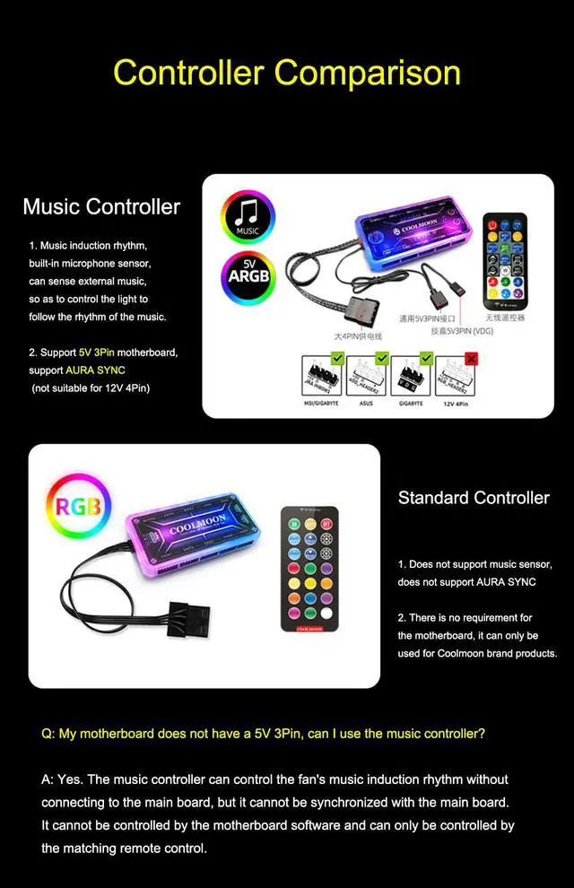 Alt view image 5 of 7 - Weastlinks RGB LED Light Graphics Card Bracket 25cm/28cm 5V Small 4PIN GPU Support VGA Holder for Computer Chassis PC Accessories