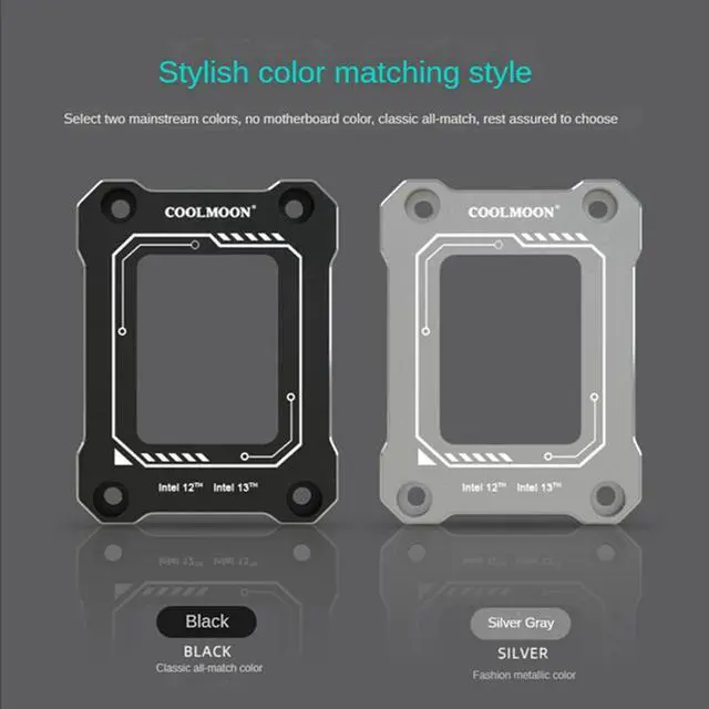 Alt view image 2 of 7 - Weastlinks BC-1700 Intel 12 Generation CPU Bending Correction Fixing Buckle LGA1700 Buckle Fix Substitute Aluminum Kit