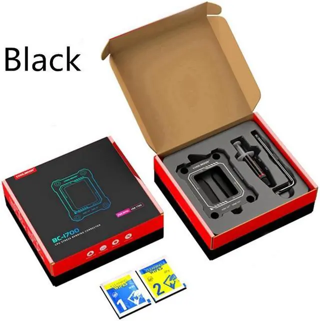Alt view image 2 of 7 - Weastlinks BC-1700 Intel 12 Generation CPU Bending Correction Fixing Buckle LGA1700 Buckle Fix Substitute Aluminum Kit