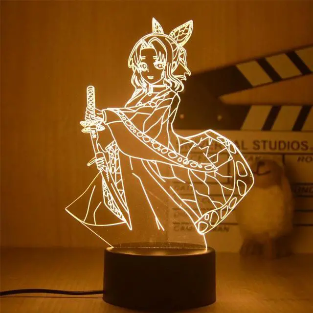 Main image of Weastlinks Anime 3D Led Light Kimetsu No Yaiba Nezuko Kamado for Bedroom Decoration Night Light Gift Manga 3D Lamp Demon Slayer Room Decor