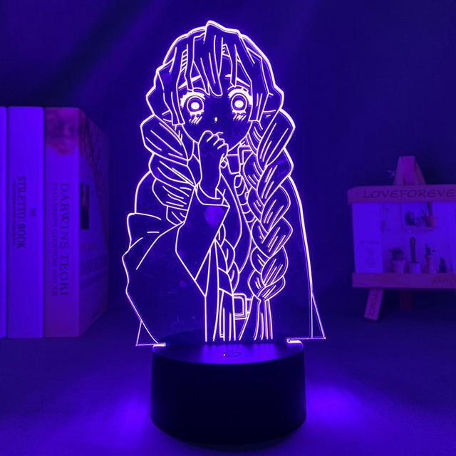 Main image of Weastlinks Anime Led Light Kimetsu No Yaiba Kokushibo for Bedroom Decoration Night Light Gift Manga 3d Lamp Demon Slayer Room Decor
