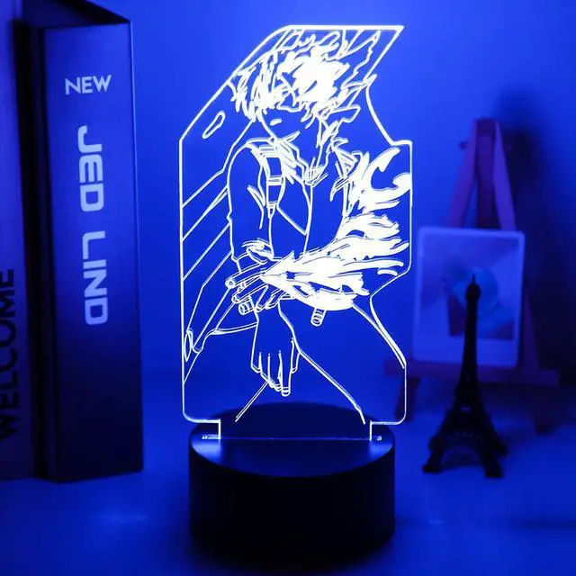 Main image of Weastlinks 3D LED Lamp Anime Chainsaw Man for Bedroom Decoration Nightlight Kids Birthday Gift Manga Chainsaw Man Led Night Light Bedside