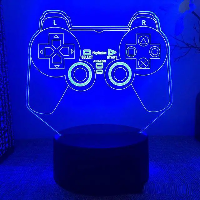 Main image of Weastlinks Gamepad Headphones Game Over Room Decoration Gaming Setup Accessories 3d Led Lamp Gamer Girl Desk Night Lights Christmas Gift