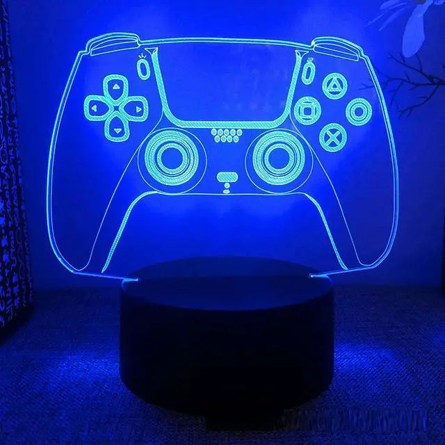 Main image of Weastlinks Gamepad Headphones Game Over Room Decoration Gaming Setup Accessories 3d Led Lamp Gamer Girl Desk Night Lights Christmas Gift