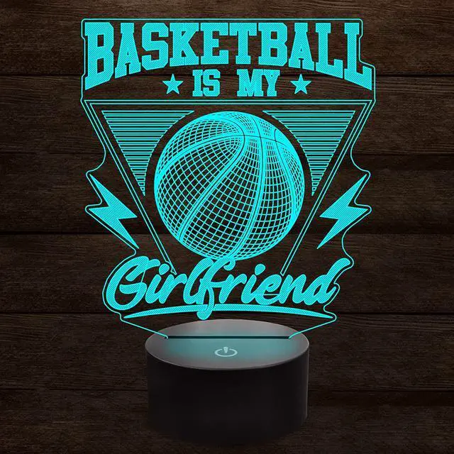 Main image of Weastlinks 3D Night Light American Football Ball Touch Sensor Remote Nightlight for Kids Bedroom Decoration Game Table Lamp Gift